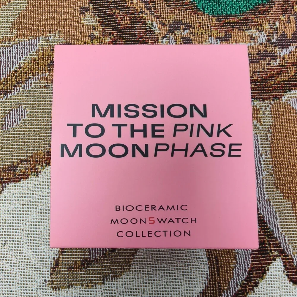 Swatch x Omega MISSION TO THE PINK MOONPHASE Watch